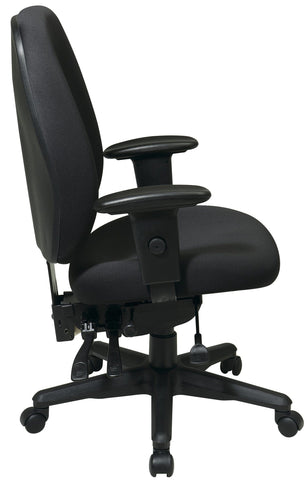 Work Smart™ Multi-Control Ergonomic Office Chair [43998] Office Star Black -231 Home Office Chair 43998-231
