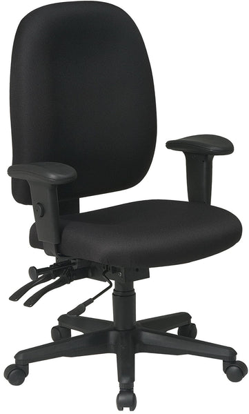 Work Smart™ Multi-Control Ergonomic Office Chair [43998] Office Star Black -231 Home Office Chair 43998-231