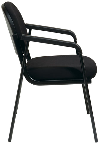 Work Smart Office Reception Chair with Arms [EX35] Office Star Guest Chair EX35-231