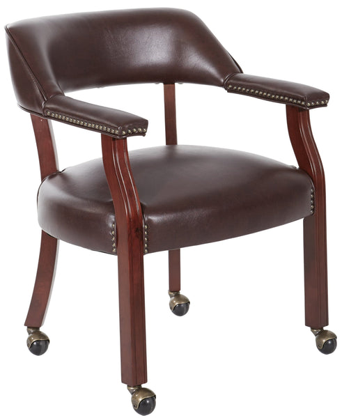 Work Smart™ Traditional Guest Chair Wrap Around Back [TV231] Office Star Royal Cherry Guest Chair TV231-JT4