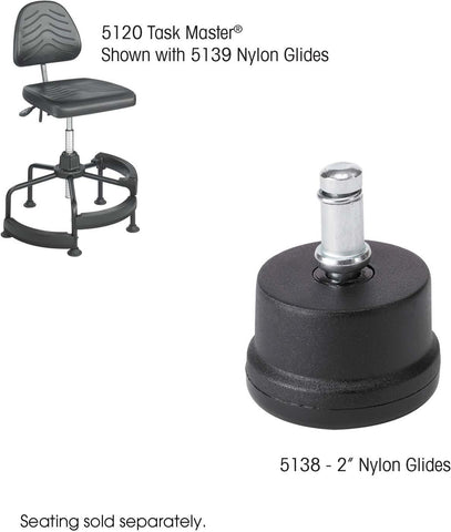 2" Nylon Glides [5138] Safco Office Chair Accessories 5138