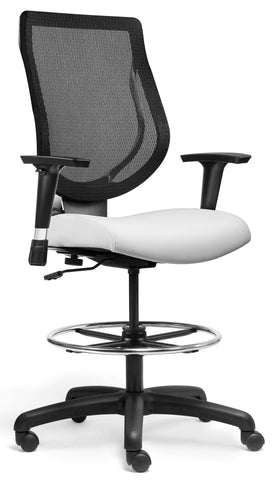 Allseating You Contemporary Drafting Stool [84019] Allseating Mesh Chair