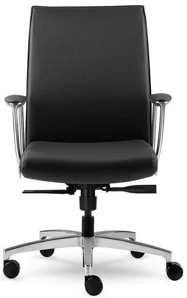 Allseating Zip Chair [94040] Allseating Leather Office Chair 94040