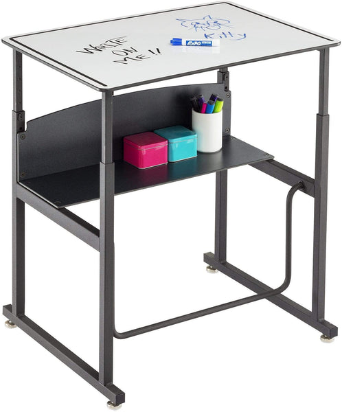 AlphaBetter® Desk Premium Top 28" x 20" [1203] Safco Dry Erase Computer Desk 1203DE