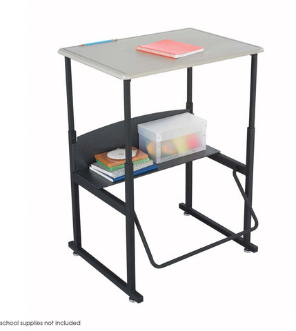 AlphaBetter® Desk Standard Top 28" x 20" Beige [1201BE] Safco Computer Desk 1201BE