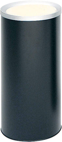 Ash Urn Can Black [9698BL] Safco Waste Receptacle 9698BL