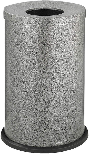 Black Speckle Trash Can Open Top 15 Gallon [9677NC] Safco Waste Receptacle 9677NC