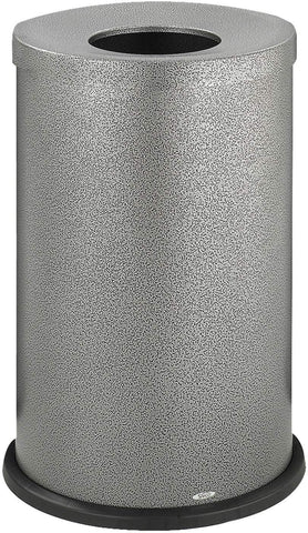 Black Speckle Trash Can Open Top 15 Gallon [9677NC] Safco Waste Receptacle 9677NC