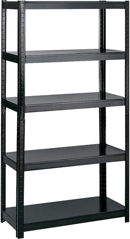 Boltless Shelving 36 x 24" Black [5247BL] Safco Shelving 5247BL