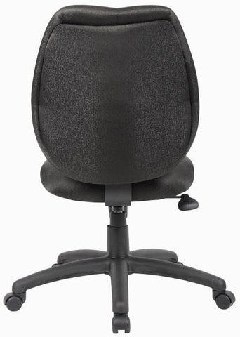 Boss Computer Chair with Contoured Backrest [B1016] Boss Office Products Task Chair