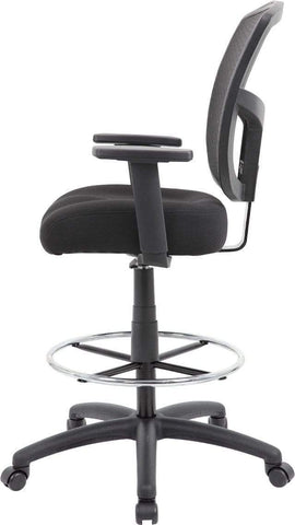 Boss Contract Mesh Drafting Stool [B16021] Boss Office Products Drafting Chair B16021