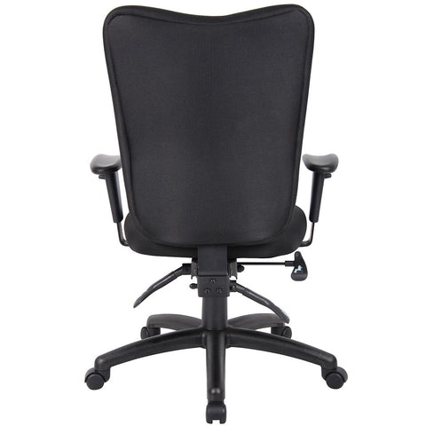 Boss Ergonomic Adjustable Office Chair [B2007-BK] Boss Office Products Task Chair B2007-BK