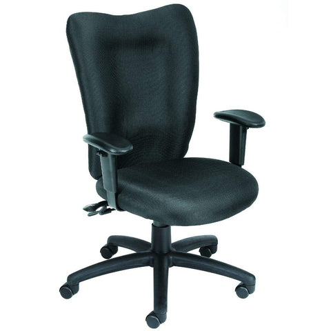 Boss Ergonomic Adjustable Office Chair [B2007-BK] Boss Office Products Task Chair B2007-BK