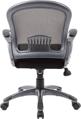 Boss Ergonomic Mesh Task Chair - Mid Back [B6256-BK] Boss Office Products Mesh Chair B6256-BK