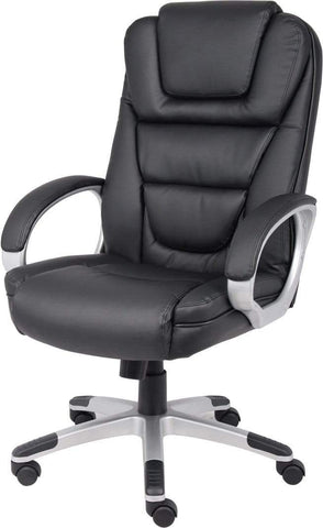 Boss Fully Assembled Executive LeatherPlus Chair [B8601] Boss Office Products Executive Chair B8601