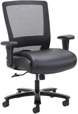 Boss Mesh Heavy Duty Chair, 400 lb Weight Capacity [B699-BK] Boss Office Products Mesh Chair B699-BK