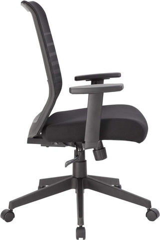 Boss Mesh Task Chair in Black [B6566-BK] Boss Office Products Task Chair B6566-BK