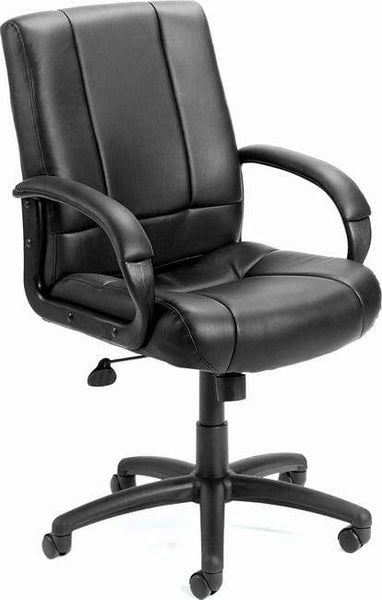 Boss Mid Back Vinyl Office Chair [B7906] Boss Office Products Mid Back Desk Chair B7906