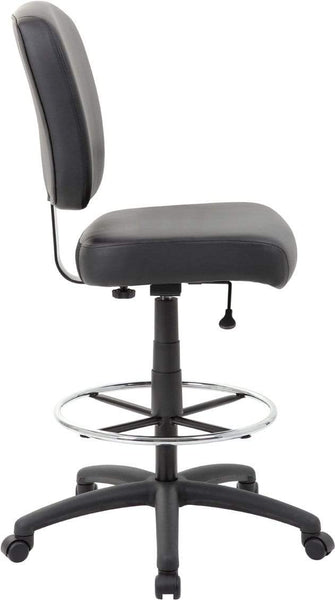 Boss Oversized Drafting Stool [B1680-BK] Boss Office Products Drafting Chair B1680-BK