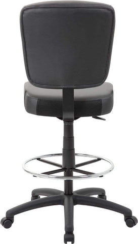 Boss Oversized Drafting Stool [B1680-BK] Boss Office Products Drafting Chair B1680-BK