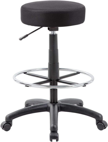 Boss The DOT Drafting Stool [B16210-BK] Boss Office Products Drafting Chair