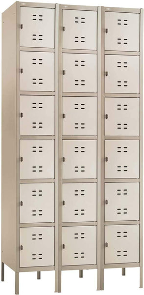 Box Locker 3 Column [5527] Safco Tan Office Lockers 5527TN