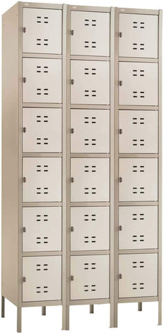 Box Locker 3 Column [5527] Safco Tan Office Lockers 5527TN