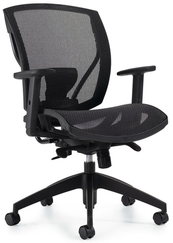 Copy of Offices To Go Mesh Back Heavy Duty 24 Hour Chair [OTG10703B] Offices To Go Mesh Chair