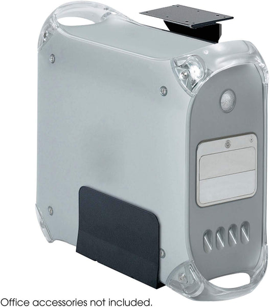 Ergo-Comfort® CPU Holder Fixed-Mount Dark Gray [2176] Safco CPU Holder 2176