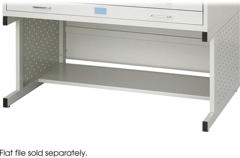 Facil Flat File High Base Medium Light Gray [4974LG] Safco Flat File 4974LG
