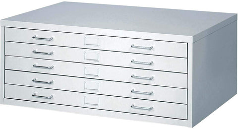 Facil Steel Flat File Small Light Gray [4969LG] Safco Flat File 4969LG