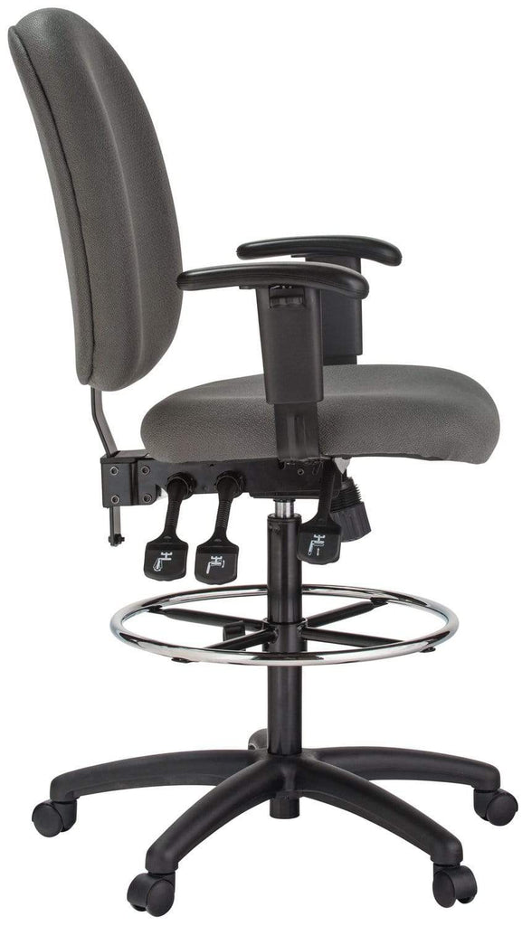 Harwick Ergonomic Adjustable Drafting Chair [6058C-D] – Office Chairs ...