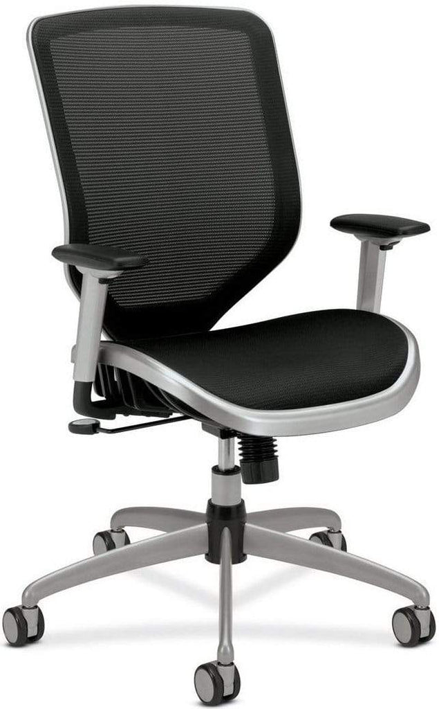 HON Pillow-Soft Executive High-Back Chair - Black