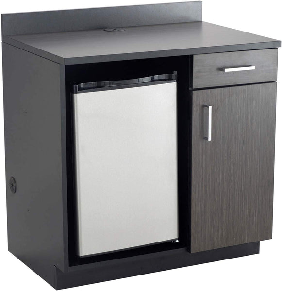 Hospitality Appliance Base Cabinet [1705] Safco Asian Night Black Storage Unit 1705AN
