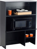Hospitality Appliance Hutch Cabinet [1706] Safco Asian Night Black Storage Unit 1706AN