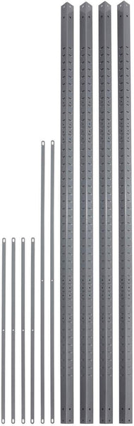 Industrial Stell Shelving Post Pack Set of 4 [6256] Safco Shelving 6256