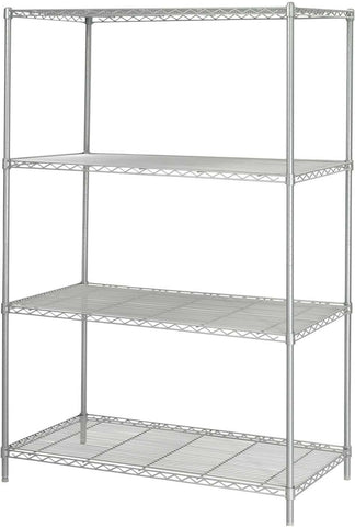 Industrial Wire Shelving 48 x 24" [5294] Safco Metallic Gray Shelving 5294GR