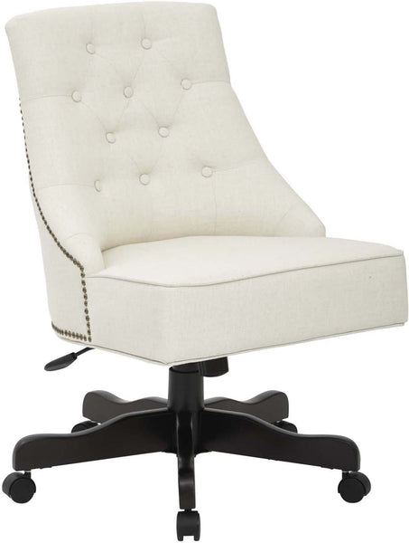 INSPIRED by Bassett Rebecca Office Chair [BP-REBEX] Office Star Linen Office Chair BP-REBEX-L32