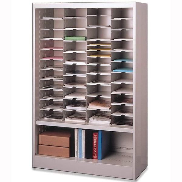 Mayline 42"x65" Cabinet 44 Pockets Pebble Gray [4265ND109] Mayline Document Storage 4265ND109