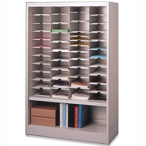 Mayline 42"x65" Cabinet 44 Pockets Pebble Gray [4265ND109] Mayline Document Storage 4265ND109