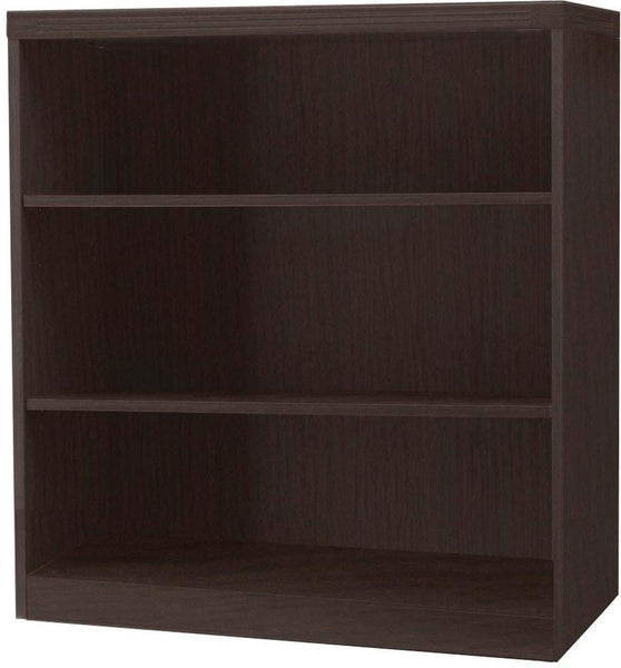 Mayline Aberdeen 3 Shelf Bookcase Laminate [AB3S36] Mayline Mocha Bookcase AB3S36LDC
