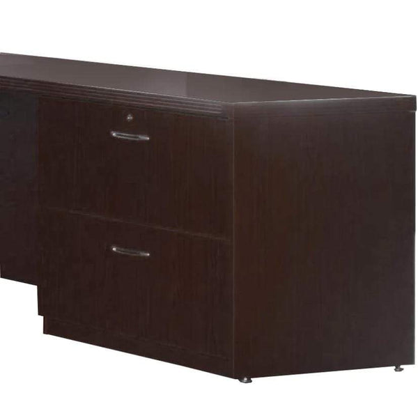 Mayline Aberdeen 36" Credenza Lateral File [ACLF36] Mayline Mocha Lateral File ACLF36LDC