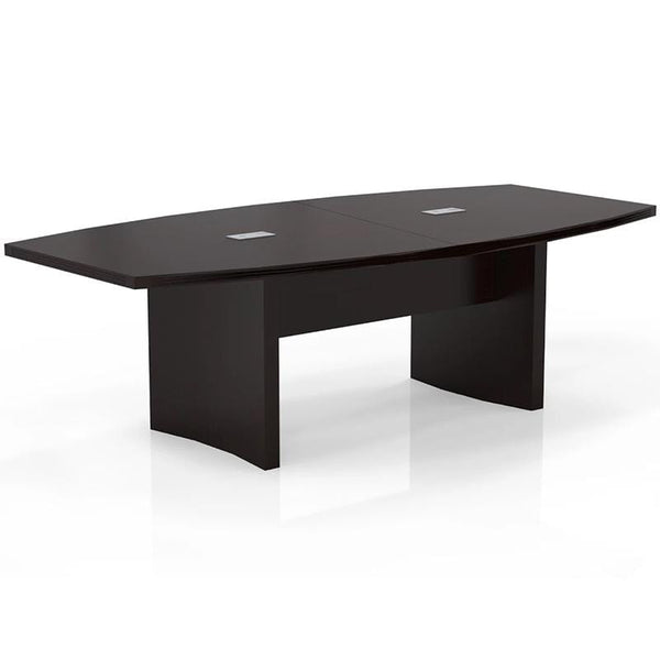 Mayline Aberdeen 8' Conference Table, Boat [ACTB8] Mayline Mocha Conference Table ACTB8LDC