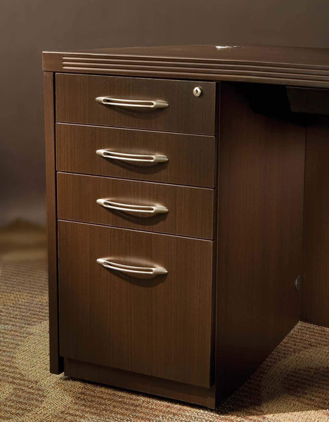 Mayline Aberdeen Credenza PBBF Pedestal [APBBF20] Mayline Mocha Credenza APBBF20LDC