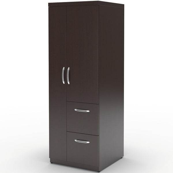 Mayline Aberdeen Personal Storage Tower [APST] Mayline Mocha Storage Cabinet APSTLDC