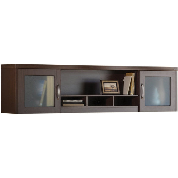 Mayline Aberdeen Wall Mount Hutch 72"W [AWG72] Mayline Mocha Hutch AWG72LDC