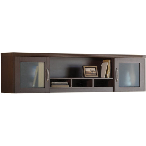 Mayline Aberdeen Wall Mount Hutch 72"W [AWG72] Mayline Mocha Hutch AWG72LDC