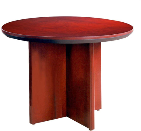 Mayline Corsica Conference Table Round [CTRND] Mayline Sierra Cherry Conference Table CTRNDCRY