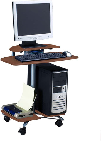 Mayline Eastwinds FPD Computer Table [948] Mayline Medium Cherry Desk 948MEC