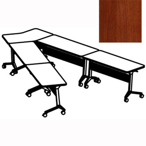 Mayline FLIP-N-GO Training Table Set Biltmore Cherry [FLIP2LCRM] Mayline Training Table FLIP2LCRM